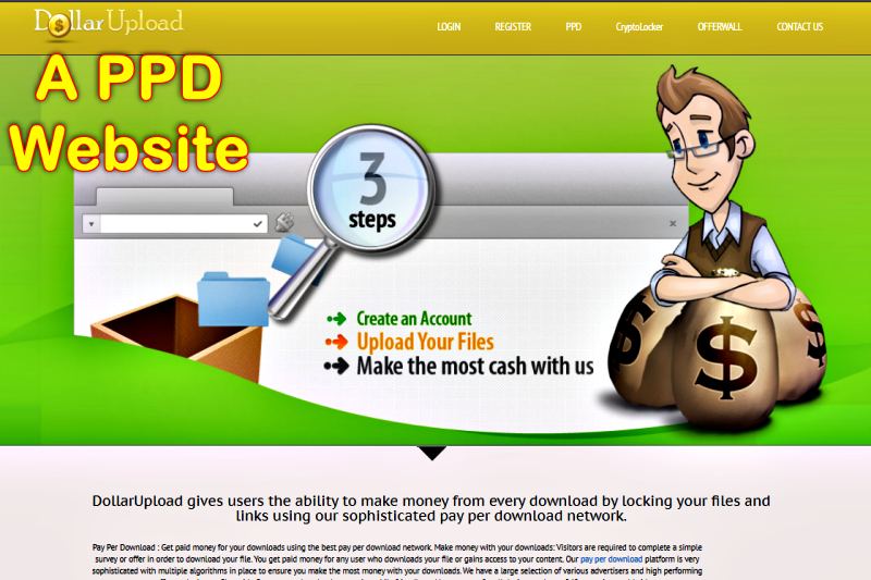 A PPD website example